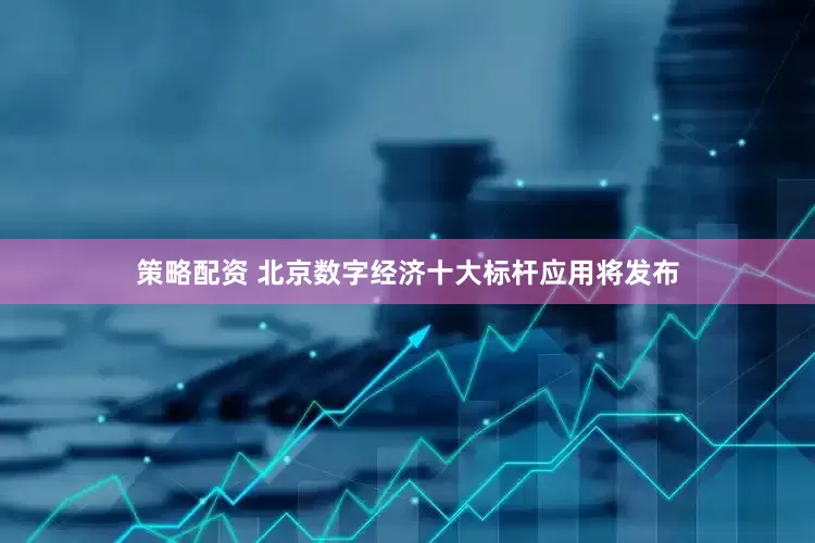 策略配资 北京数字经济十大标杆应用将发布
