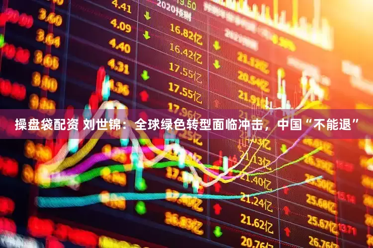 操盘袋配资 刘世锦：全球绿色转型面临冲击，中国“不能退”