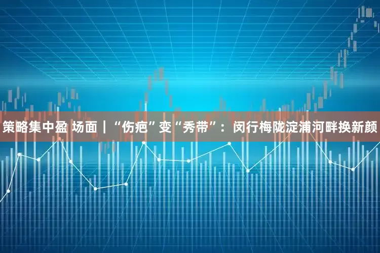策略集中盈 场面｜“伤疤”变“秀带”：闵行梅陇淀浦河畔换新颜
