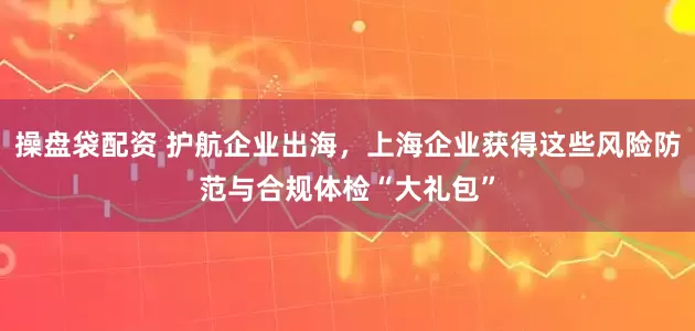 操盘袋配资 护航企业出海，上海企业获得这些风险防范与合规体检“大礼包”