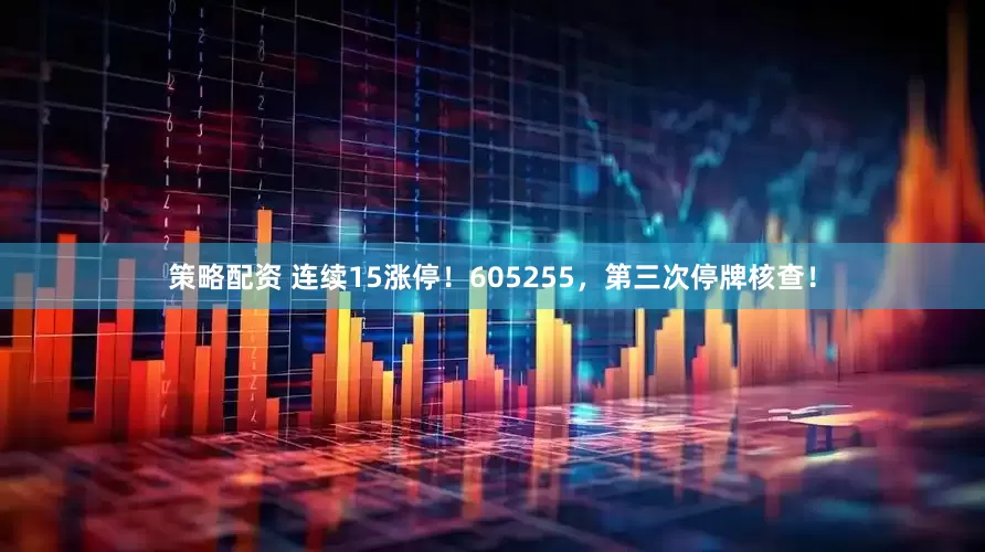 策略配资 连续15涨停！605255，第三次停牌核查！